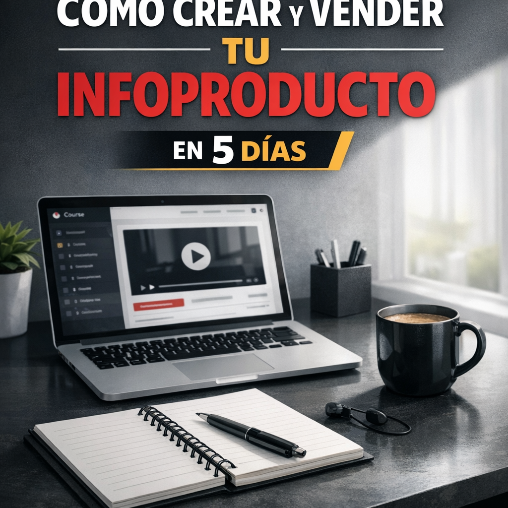 Como crear y vender tu infoproducto en 5 días